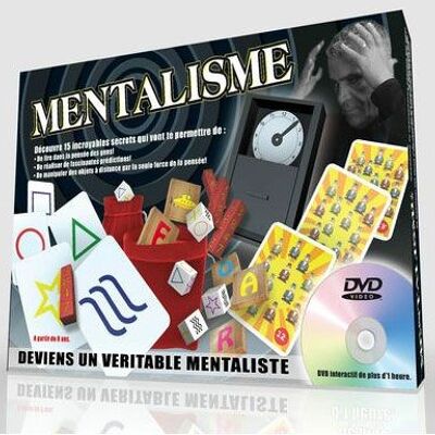 Mentalism Box: Conviértete en mentalista - 15 trucos de magia para niños principiantes