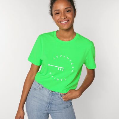 Camiseta Levantera Tarifa Verde Fluor