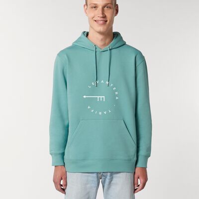 Sudadera Capucha Levantera SS21 Aguamarina