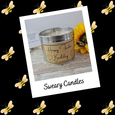 Sweary Candles - Rose & Rhubarb (Inspired by Molton Brown