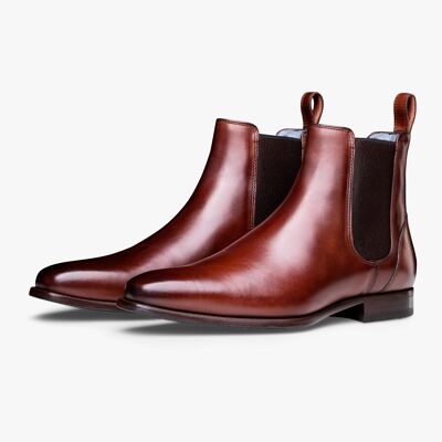 Bottines Chelsea - Cuir Marron Foncé