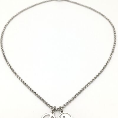Inner Peace Necklace - Silver