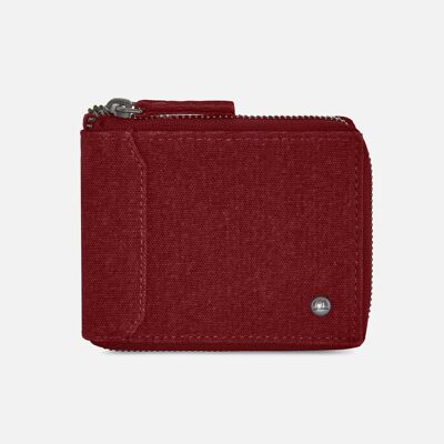Almost Square Wallet - It's Burgundy
