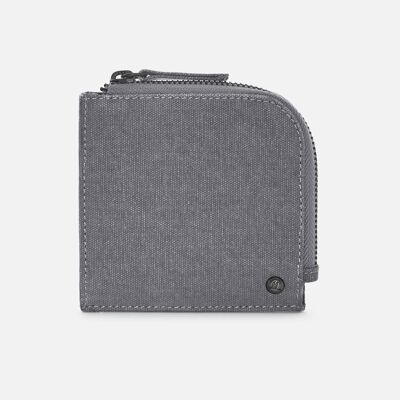 Pocket Square Wallet - It's Blue Grey