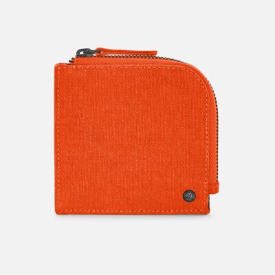 Pocket Square Wallet - It's Orange