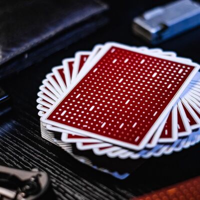 MOS Playing Cards - Red