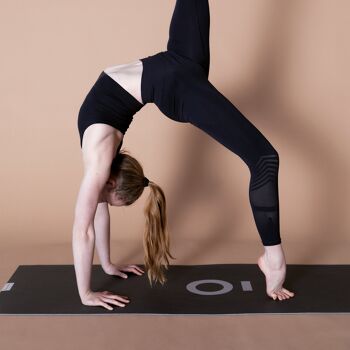 Compagnon conscient | Tapis de Yoga - Gris Foncé 180cm x 64cm 5