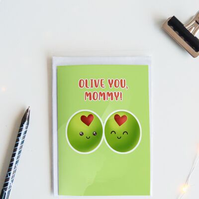 Olive You Mommy | Funny Mothers Day Card