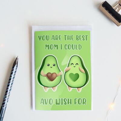 The Best Mom I Could Avo Wish For | Funny Mothers Day Card