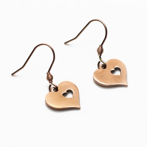 Self-Love Earrings - Rose Gold