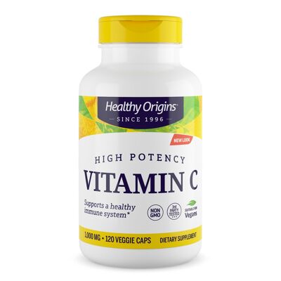 Vitamin C, 1000mg - 120 Veggie Capsules