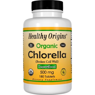 Chlorella Organic 500mg - 180 Tabs