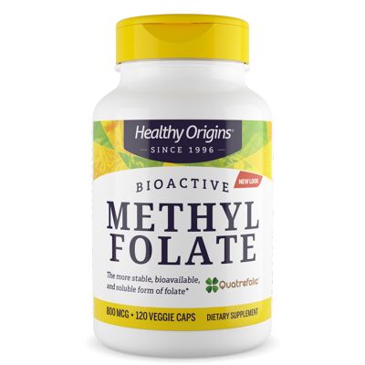 Methyl Folate, 800mcg (Featuring Quatrefolic)