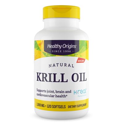 Krill Oil (K-Real™), 1000mg - 120 Gels