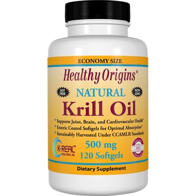Krill Oil (K-Real™), 500mg - 120 Gels