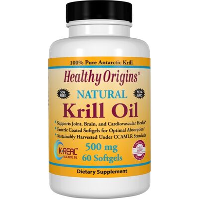 Krill Oil (K-Real™), 500mg - 60 Gels