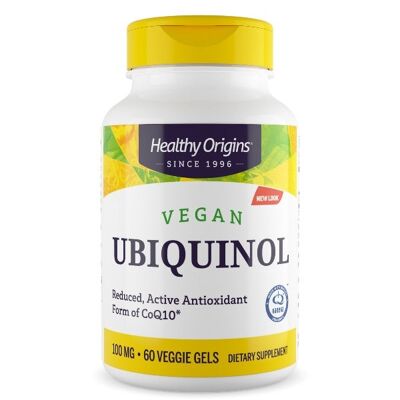 Ubiquinol, 100mg, Veggie Gels - 60 Vgels