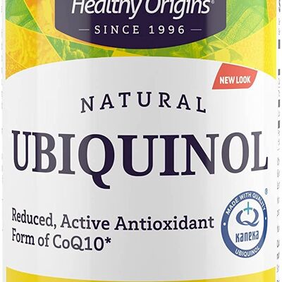 Ubiquinol, 200mg (Active form of CoQ10) - 150 Gels