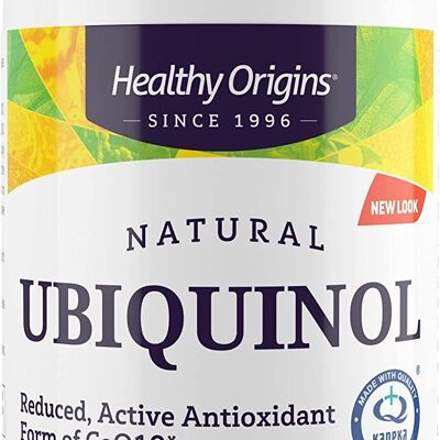 Ubiquinol, 50mg (Active form of CoQ10) - 150 Gels