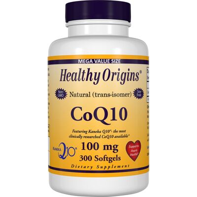 CoQ10 (Kaneka Q10™), 100mg - 300 Gels
