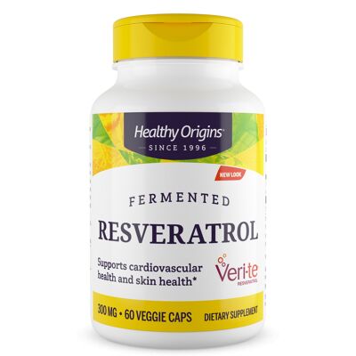 Resveratrol, 300mg (Trans-Resveratrol) - 60 Vcaps