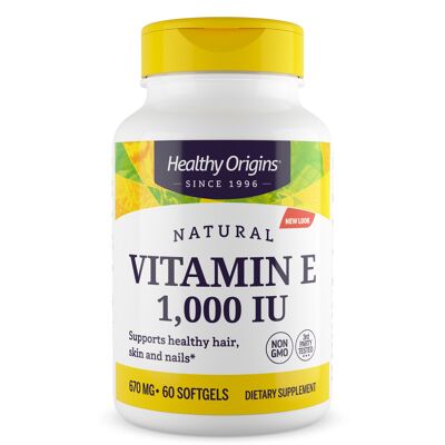 Vitamin E 1000 IU - 60 Gels