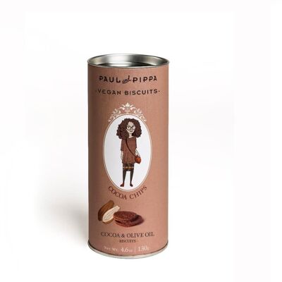 Cocoa chips 130g Canister