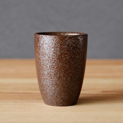Ceramic Teacup - Light Brown