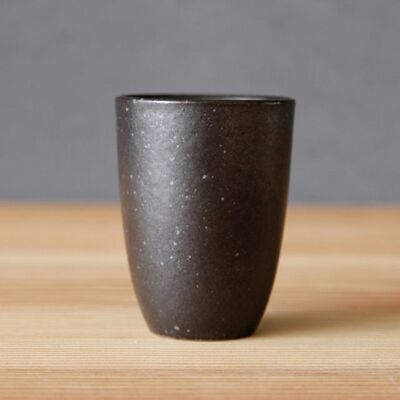 Ceramic Teacup - Dark Chocolate