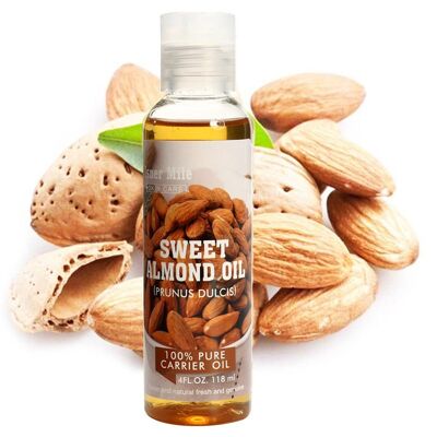 Almond, Avocado, Coconut Cold Pressed Oils - Almond oil