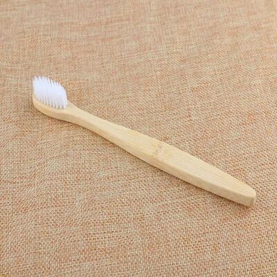 Eco Friendly Bamboo Toothbrush (each piece) - WHITE