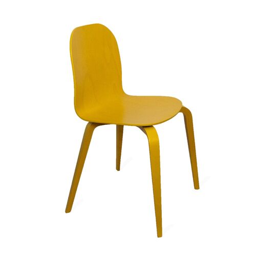 La chaise CL10b - Jaune