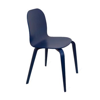 La chaise CL10b - Bleu 1