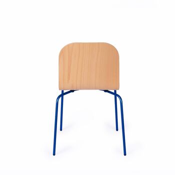 La chaise CL10 - Bleu 3