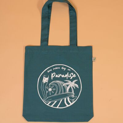 Sustainable bag Paradise petrol
