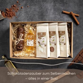 Kit DIY pour fabriquer son propre chocolat - avec toppings 4