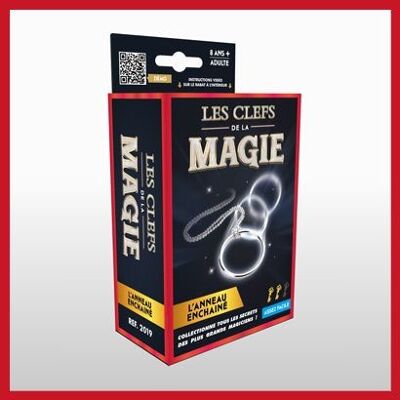 Magic Trick: The Chained Ring - Children's Gift - Fun Toy