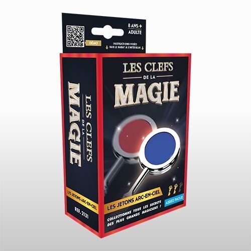 Tour de Magie : Les Jetons Arc-En-Ciel - Cadeau Enfant - Jouet Ludique