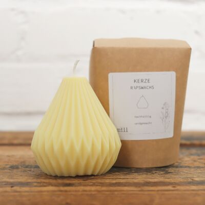Sustainable candle | Cones | vanilla