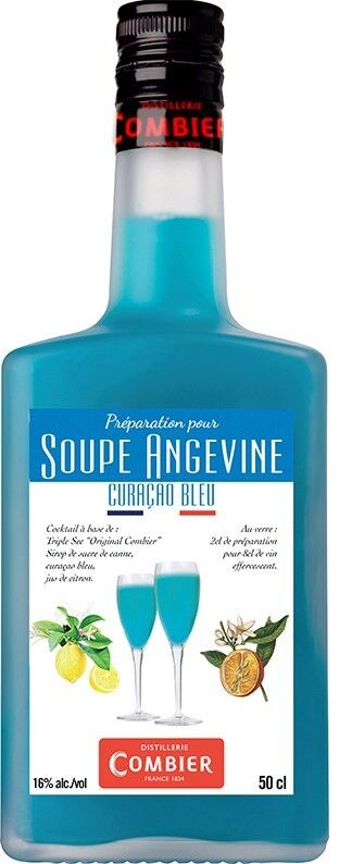 Prepara. Zuppa Di Curaçao Blu Angevine 70cL - COCKTAIL - 16°