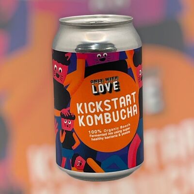 Kickstart Kombucha - x12 Canettes