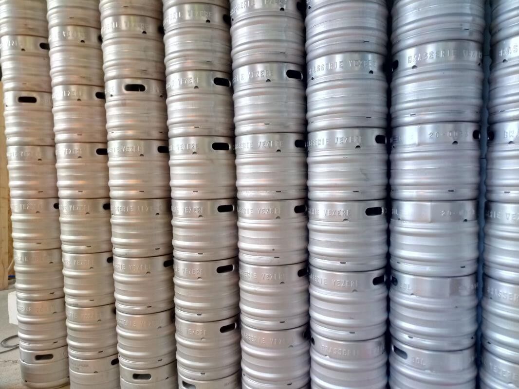 🍻 30-l-Edelstahlfass LIEFERUNG: Biologisches handwerkliches Blond 4,5°