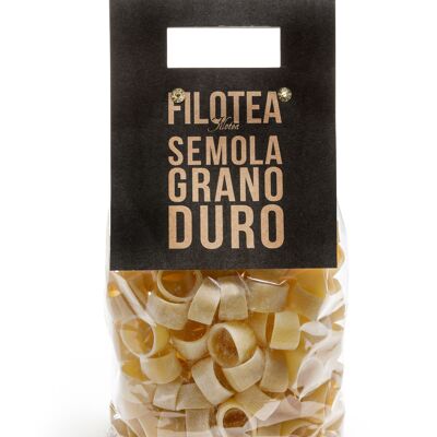 Filotea • Pasta Calamarata de Sémola de Grano Duro 500g