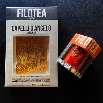 Filotea • Capelli D'Angelo Pâtes All'Uovo Artigianale Deposta 250g 2