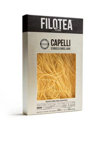 Filotea • Capelli D'Angelo Pâtes All'Uovo Artigianale Deposta 250g 1