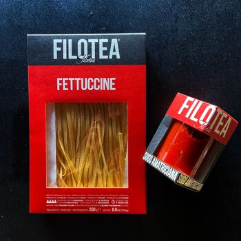 Filotea • Fettuccine Deposte Artigianali All'Uovo 250g 2