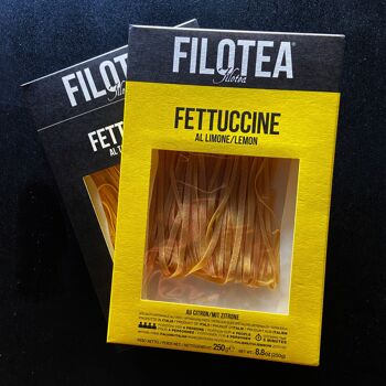 Filotea • Fettuccine Al Limone Pâtes All'Uovo Artigianale 250g 2