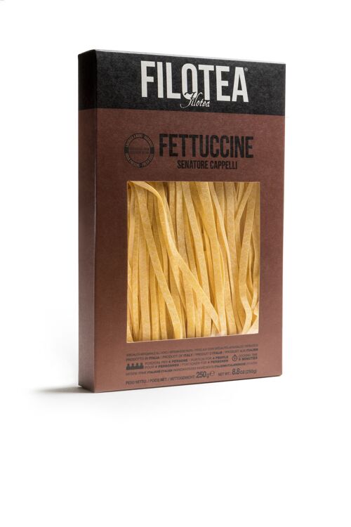 Filotea • Fettuccine Senatore Cappelli Pasta All'Uovo Artigianale 250g