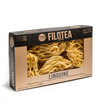 Filotea • Nidi Linguine Nidi Pasta All'Uovo Artigianale 500g