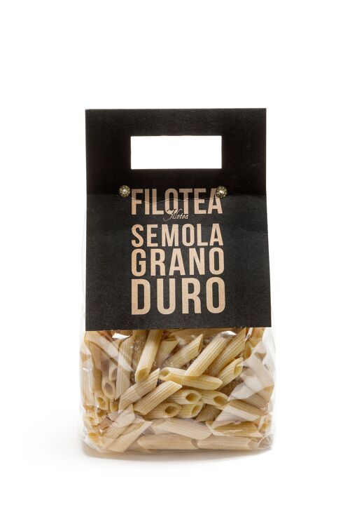 Filotea • Penne Rigate Pasta di Semola di Grano Duro 500g